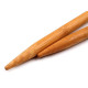 Druty proste numer 10 bambus - Bambus ciemny (4 Pary) Druty proste numer 10 bambus - Bambus ciemny (4 Pary)