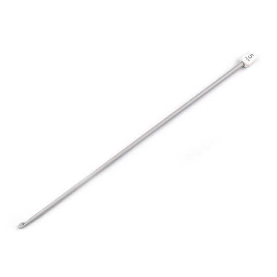 Tunesische häkelnadel gr. 3,5; 4; 5 pony - Silber (1 Stück)