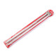 Druty proste nr. 10 - Srebrny (5 Pary) Druty proste nr. 10 - Srebrny (5 Pary)