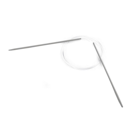 Druty aluminiowe na żyłce rozmiar 3; 3,5; 4 - Srebrny (1 Sztuka) Druty aluminiowe na żyłce rozmiar 3; 3,5; 4 - Srebrny (1 Sztuka)