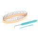 Knitting socks loom set for socks 5.3x13.5 cm - Cream (12 Sets) Knitting socks loom set for socks 5.3x13.5 cm - Cream (12 Sets)