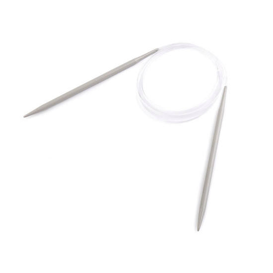 Druty aluminiowe na żyłce rozmiar 4,5; 5; 6; 7 - Srebrny (1 Sztuka) Druty aluminiowe na żyłce rozmiar 4,5; 5; 6; 7 - Srebrny (1 Sztuka)