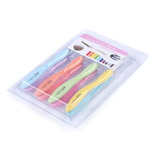Szydełka ergonomiczne do robótek ręcznych komplet - Mix (1 Zestaw) Szydełka ergonomiczne do robótek ręcznych komplet - Mix (1 Zestaw)