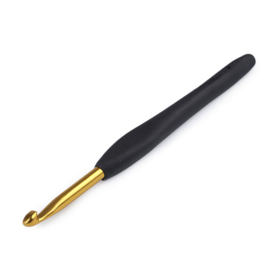 Crochet hooks with silicone handle 2; 2,5; 3; 3,5; 4; 4,5; 5; 5,5; 6 - Mix variations (9 Pieces)