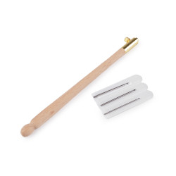 Aari needle - handle and 3 needles with hooks - Mix of sizes (1 Set)