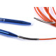 A set of circular needles with screw in a case - Lightbeige (2 Sets) A set of circular needles with screw in a case - Lightbeige (2 Sets)