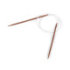 Circular bamboo knitting needles no. 3; 3.5; 4; 4.5; 5; 5.5; 6; 6.5; 7; 8 - Bamboo dark (1 Piece) Circular bamboo knitting needles no. 3; 3.5; 4; 4.5; 5; 5.5; 6; 6.5; 7; 8 - Bamboo dark (1 Piece)
