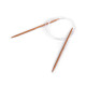 Circular bamboo knitting needles no. 3; 3.5; 4; 4.5; 5; 5.5; 6; 6.5; 7; 8 - Bamboo dark (1 Piece) Circular bamboo knitting needles no. 3; 3.5; 4; 4.5; 5; 5.5; 6; 6.5; 7; 8 - Bamboo dark (1 Piece)