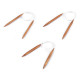 Circular bamboo knitting needles no. 9; 10; 12 - Bamboo dark (1 Piece) Circular bamboo knitting needles no. 9; 10; 12 - Bamboo dark (1 Piece)