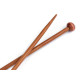 Druty proste nr. 3,5; 4; 4,5; 5 bambus - Bambus ciemny (4 Pary) Druty proste nr. 3,5; 4; 4,5; 5 bambus - Bambus ciemny (4 Pary)