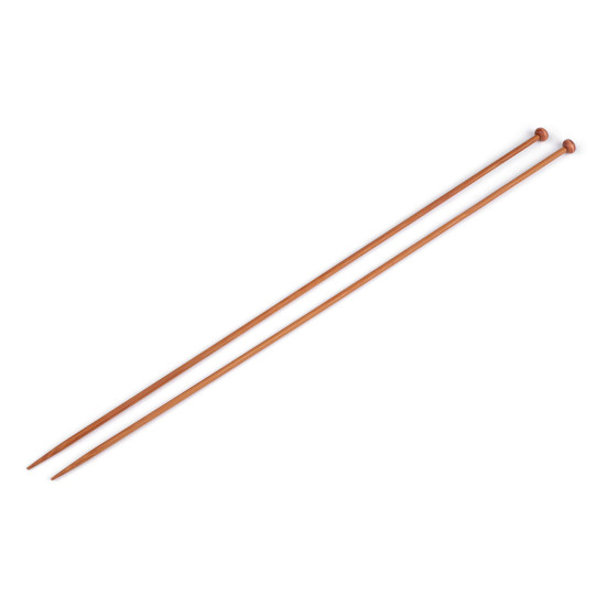 Druty proste nr. 3,5; 4; 4,5; 5 bambus - Bambus ciemny (4 Pary) Druty proste nr. 3,5; 4; 4,5; 5 bambus - Bambus ciemny (4 Pary)
