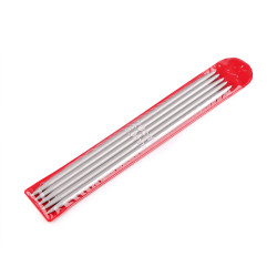 Druty pończosznicze aluminiowe nr. 2; 2,5; 3; 3,5; 4; 4,5; 5 - Nikiel (1 Zestaw)