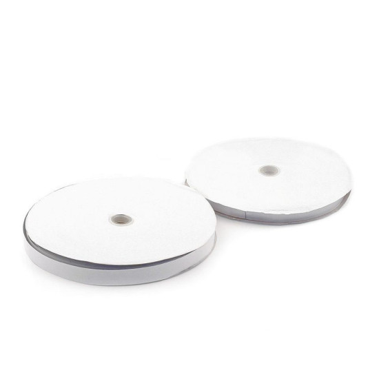 Taśma rzep samoprzylepna komplet (haczyk+pętelka) szerokość 20 mm - White (600 Metry) Taśma rzep samoprzylepna komplet (haczyk+pętelka) szerokość 20 mm - White (600 Metry)