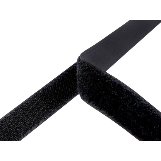 Hook and loop fastener width 25 mm - White (1 Meter) Hook and loop fastener width 25 mm - White (1 Meter)