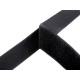 Taśma rzep komplet (haczyk+pętelka) szerokość 38 mm - Czarny (1 Metr) Taśma rzep komplet (haczyk+pętelka) szerokość 38 mm - Czarny (1 Metr)