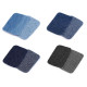 Écussons thermocollants en denim, 7,6x4,9 cm - Noir (5 Sachets) Écussons thermocollants en denim, 7,6x4,9 cm - Noir (5 Sachets)