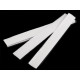 Taśma rzep samoprzylepna komplet (haczyk+pętelka) w odcinkach szerokość 20 mm - White (100 Pary) Taśma rzep samoprzylepna komplet (haczyk+pętelka) w odcinkach szerokość 20 mm - White (100 Pary)