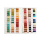 Yarn embroidery perlovka, norma, mouline nitarna colour card - As pictured (1 Piece) Yarn embroidery perlovka, norma, mouline nitarna colour card - As pictured (1 Piece)