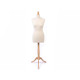 Tailor dressmaker dummy mannequin size 34, 36-38 tina - White (1 Piece) Tailor dressmaker dummy mannequin size 34, 36-38 tina - White (1 Piece)