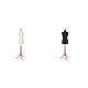 Tailor dressmaker dummy mannequin size 34, 36-38 tina - White (1 Piece) Tailor dressmaker dummy mannequin size 34, 36-38 tina - White (1 Piece)