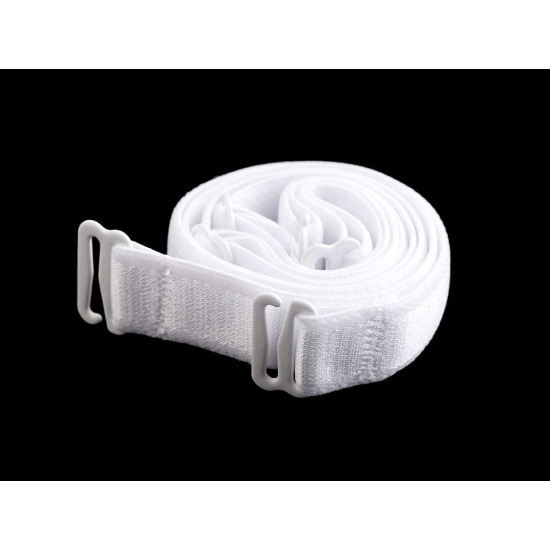 Ramiączka do biustonosza szerokość 16 mm z metalowym zapięciem - Czarny (1 Para) Ramiączka do biustonosza szerokość 16 mm z metalowym zapięciem - Czarny (1 Para)