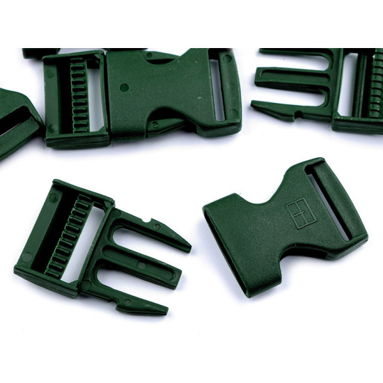 Side release buckle bb with strap adjuster width 25 mm - Black (100 Pairs) Side release buckle bb with strap adjuster width 25 mm - Black (100 Pairs)