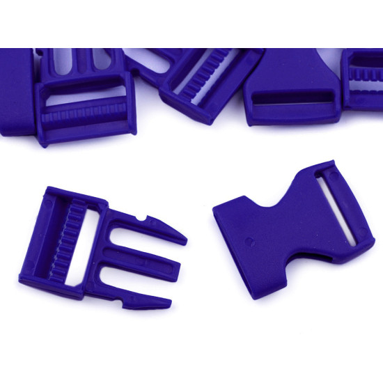Side release buckle bb with strap adjuster width 25 mm - Black (100 Pairs) Side release buckle bb with strap adjuster width 25 mm - Black (100 Pairs)