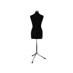 Tailor dressmaker dummy mannequin size 36-38, - Black (1 Piece)