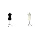 Tailor dressmaker dummy mannequin size 36-38, - Black (2 Pieces) Tailor dressmaker dummy mannequin size 36-38, - Black (2 Pieces)