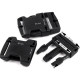 Klamra z regulatorem szerokość 30 mm - Czarny (100 Pary) Klamra z regulatorem szerokość 30 mm - Czarny (100 Pary)