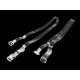Ramiącza silikonowe do biustonosza, haczyki plastikowe, szer.10 mm - Transparent (1 Para)