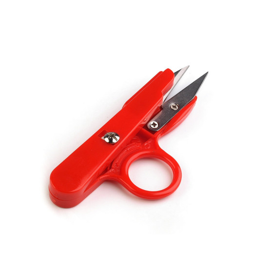 Obcinaczki do nici z plastikową rączką długość 12 cm - Losowe kolory (3 Sztuki) Obcinaczki do nici z plastikową rączką długość 12 cm - Losowe kolory (3 Sztuki)