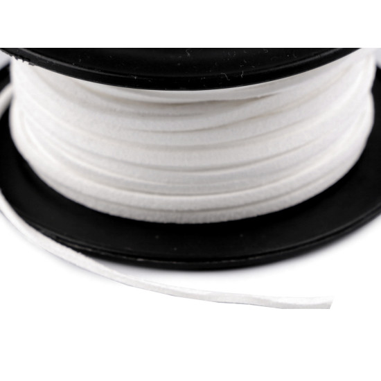 Rzemyk imitacja skóry szerokość 3 mm - Czerwony (120 Metry) Rzemyk imitacja skóry szerokość 3 mm - Czerwony (120 Metry)