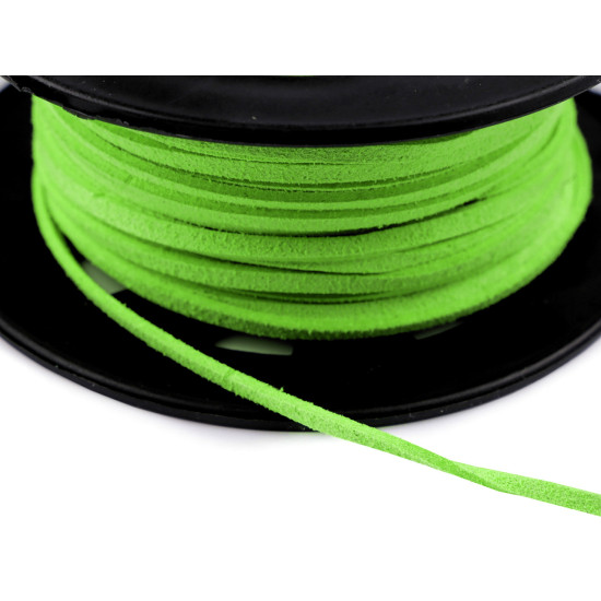 Rzemyk imitacja skóry szerokość 3 mm - Czerwony (120 Metry) Rzemyk imitacja skóry szerokość 3 mm - Czerwony (120 Metry)