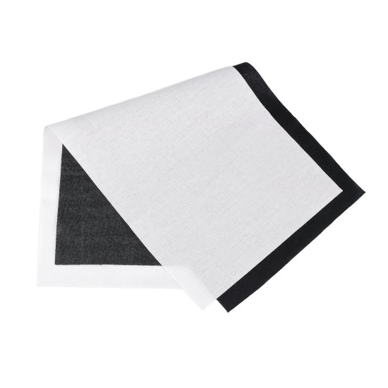 Patchs thermocollants en tissu, 17 x 36 cm - Blanc (10 Pièces) Patchs thermocollants en tissu, 17 x 36 cm - Blanc (10 Pièces)