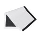 Patchs thermocollants en tissu, 17 x 36 cm - Blanc (10 Pièces) Patchs thermocollants en tissu, 17 x 36 cm - Blanc (10 Pièces)