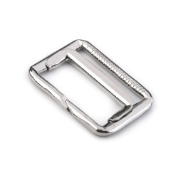 Hosenschnalle breite 22 mm - Nickel (12 Stücke)