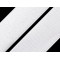 Suchý zip háček + plyš šíře 10 cm - Bílá (1 Metr)