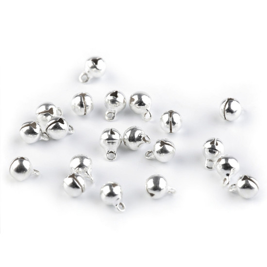 Metal jingle bell ø6 mm - Gold (20 Pieces)