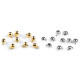 Metal jingle bell ø8 mm - Silver (10 Pieces)
