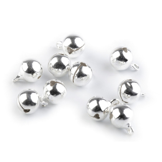 Metal jingle bells ø10 mm - Gold (20 Pieces)