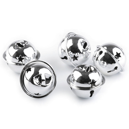 Jingle bells ø30 mm - Gold (5 Pieces) Jingle bells ø30 mm - Gold (5 Pieces)
