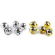 Jingle bells ø30 mm - Gold (5 Pieces) Jingle bells ø30 mm - Gold (5 Pieces)