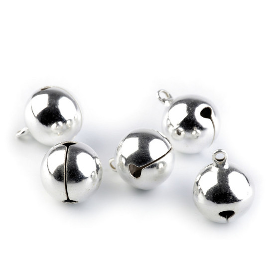 Metal jingle bell ø20 mm - Dark golden (5 Pieces)