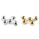 Metal jingle bell ø20 mm - Dark golden (5 Pieces)