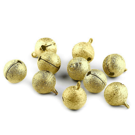 Clopoței / zurgălăi, ø20 mm - Argintiu deschis (5 Bucăți) Clopoței / zurgălăi, ø20 mm - Argintiu deschis (5 Bucăți)