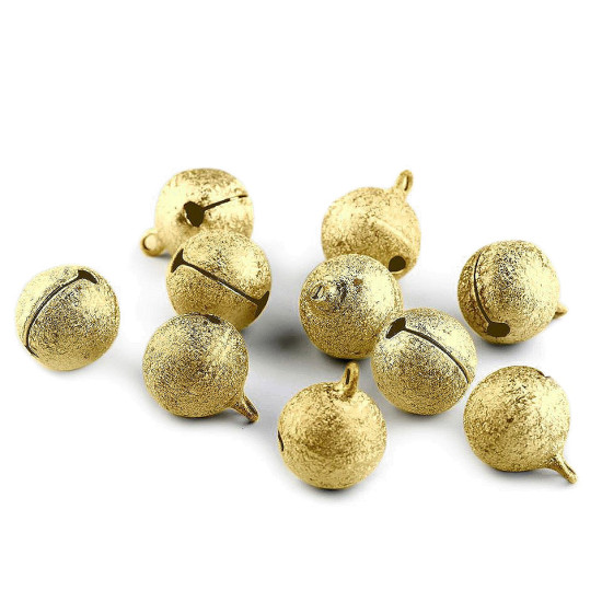 Clopoței / zurgălăi, ø20 mm - Argintiu deschis (5 Bucăți) Clopoței / zurgălăi, ø20 mm - Argintiu deschis (5 Bucăți)