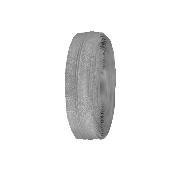 Continuous nylon zipper no 3, for asic type sliders - Cream (400 Meters)