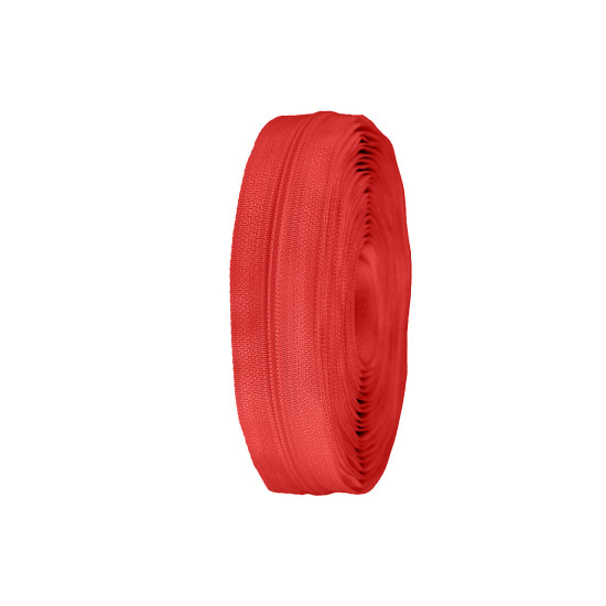 Continuous nylon zipper no 3, for asic type sliders - Cream (400 Meters)