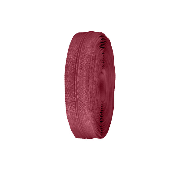 Continuous nylon zipper no 3, for asic type sliders - Cream (400 Meters)
